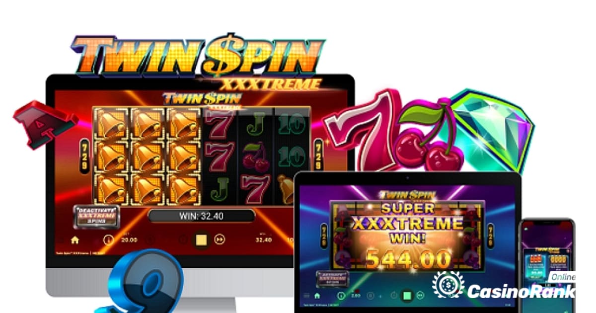 NetEnt oferă o lansare minunată de sloturi în Twin Spin XXXtreme