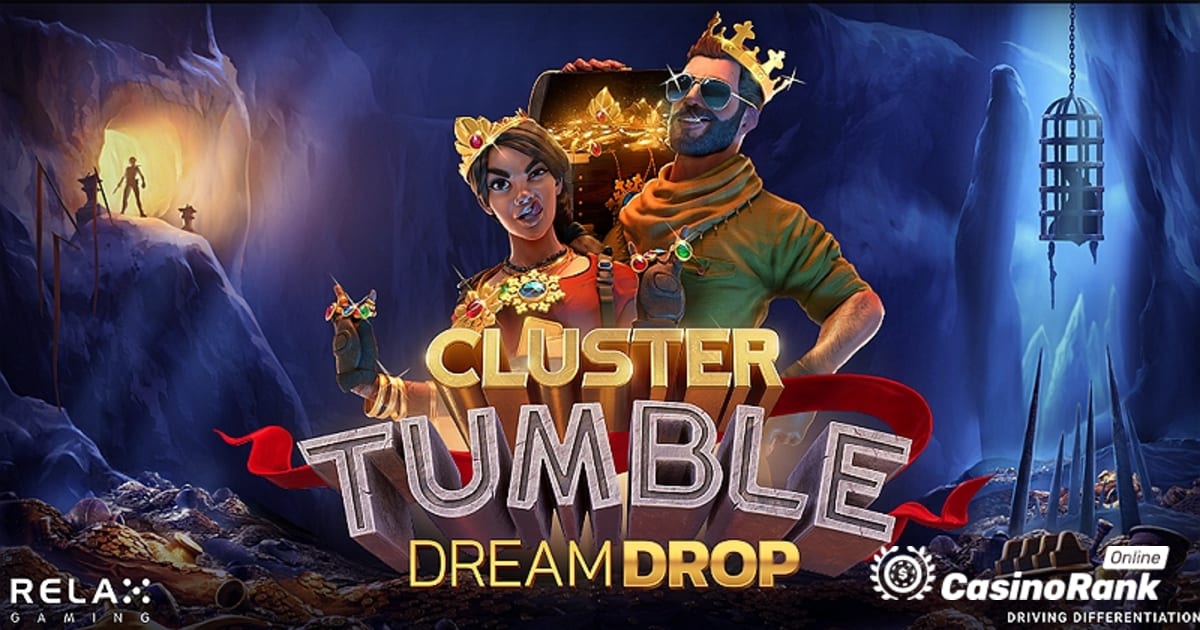 Începeți o aventură epică cu Cluster Tumble Dream Drop de la Relax Gaming